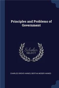 Principles and Problems of Government