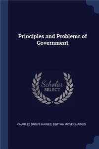 Principles and Problems of Government