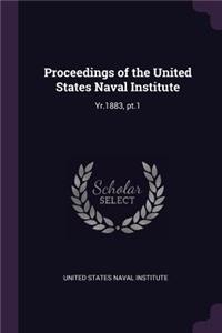 Proceedings of the United States Naval Institute