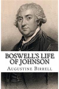 Boswell's Life of Johnson