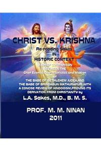 Christ vs. Krishna: A Re-Reading of Sakes