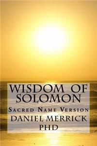 Wisdom Of Solomon
