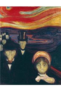 Anxiety, Edvard Munch. Blank Journal