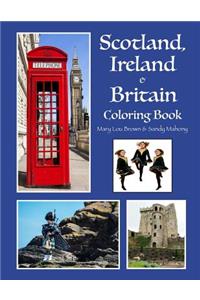 Scotland, Ireland & Britain Coloring Book
