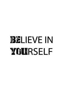 Believe in Yourself, Dairy, Pocket Notebook (Small Journal Series, 150P, 5