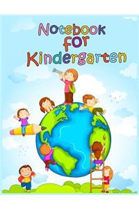 Notebook For Kindergarten