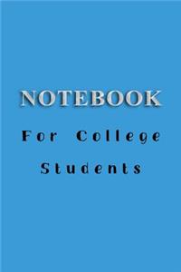 Notebook For College Students