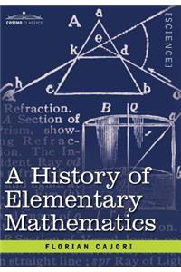 History of Elementary Mathematics