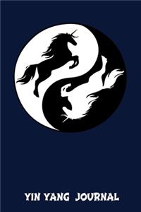Yin Yang Unicorn Journal