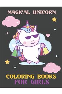 Magical Unicorn Coloring Books For Girls