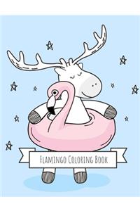 Flamingo Coloring Book
