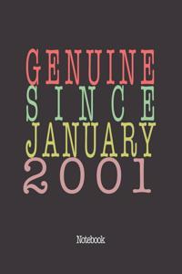 Genuine Since January 2001