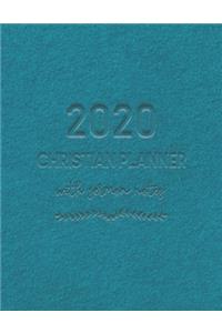2020 Christian Planner with Sermon Notes