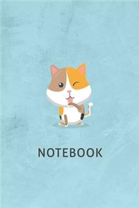 Cute Cat Animal Notebook Birthday Gift