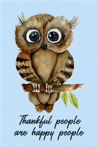 Thankful People are Happy People