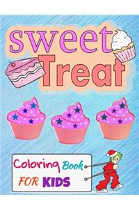 Sweet Treat Coloring Book For Kids