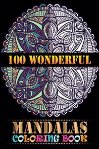 100 Wonderful Mandalas Coloring Book