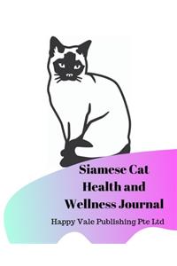 Siamese Cat Health and Wellness Journal