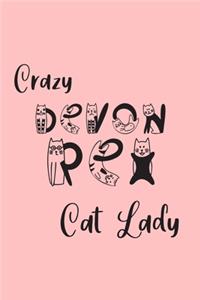 Crazy Devon Rex Cat Lady