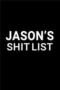 Jason's Shit List