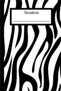 Zebra Notebook