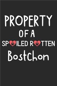 Property Of A Spoiled Rotten Bostchon