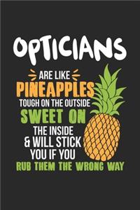 Opticians Are Like Pineapples. Tough On The Outside Sweet On The Inside