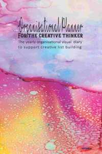Organisational Planner for the creative thinker