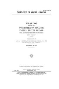 Nomination of Arnold I. Havens