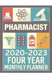 Pharmacist 2020 - 2023 Four Year Monthly Planner