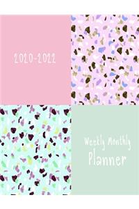 2020-2022 Weekly Monthly Planner