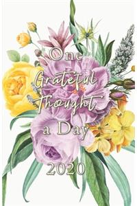 One Grateful Thought a Day 2020