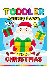 Merry Christmas Toddler Activity Books Ages 2-4