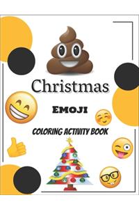 Christmas Emoji Coloring Book