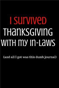 I Survived Thanksgiving with My In-Laws (and All I Got Was This Dumb Journal)