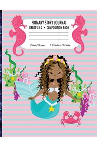 Primary Story Journal Composition Book Grades K-2