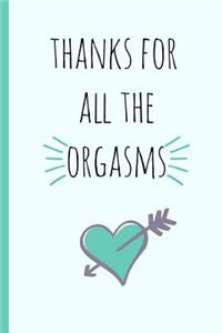 Thanks for All the Orgasms