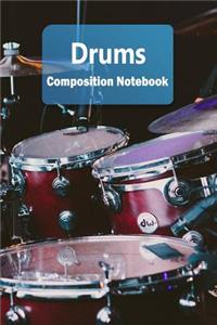 Drums Composition Notebook