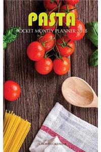 Pasta Pocket Monthly Planner 2018