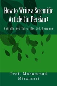 How to Write a Scientific Article (in Persian)
