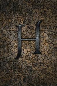 Monogram H Notebook