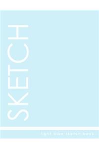 Light Blue Sketch Book