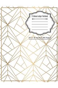 5 Column Ledger Notebook