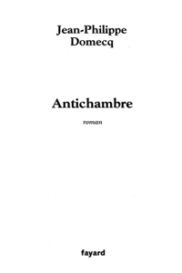 Antichambre