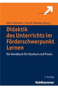 Didaktik Des Unterrichts Im Forderschwerpunkt Lernen