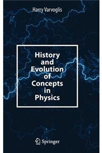 History and Evolution of Concepts in Physics