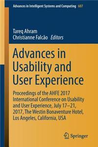 Advances in Usability and User Experience