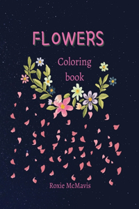 Flowers Coloring Book For Adults