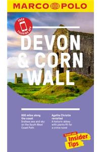 Devon and Cornwall Marco Polo Pocket Travel Guide 2018 - with pull out map