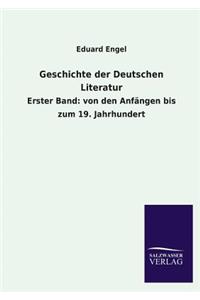 Geschichte Der Deutschen Literatur